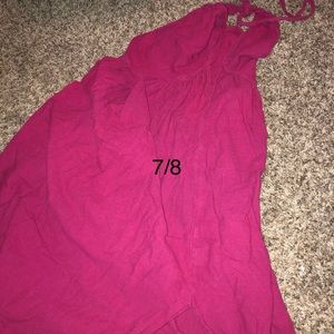 Halter dress size 7/8
